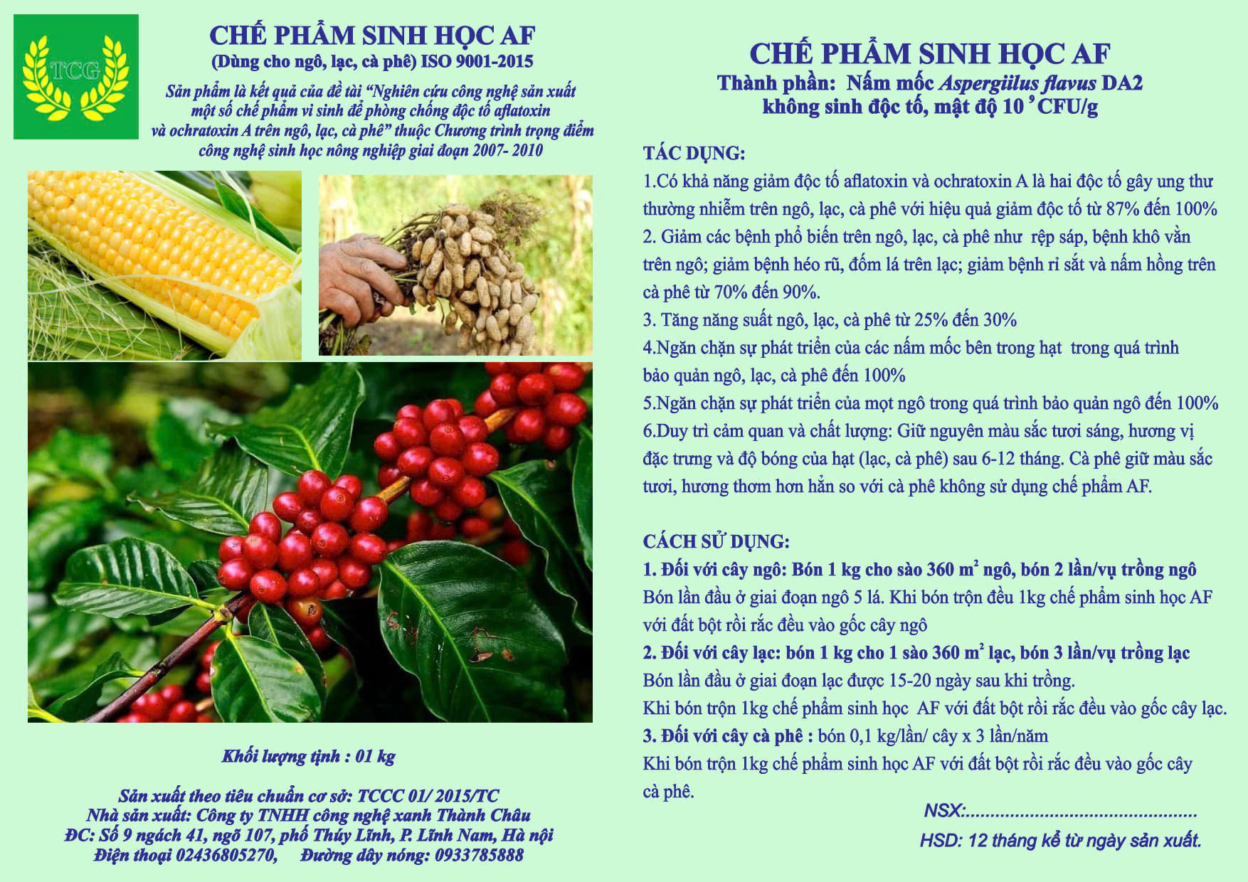 Chế phẩm sinh học AF